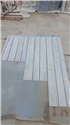 Premium unfilled honed travertine window sills showing clean beveling edges